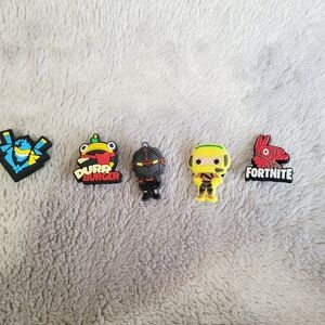Brand New Fortnite Shoe Charms Set